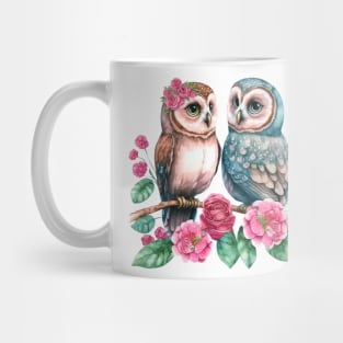 owl Blue Mug